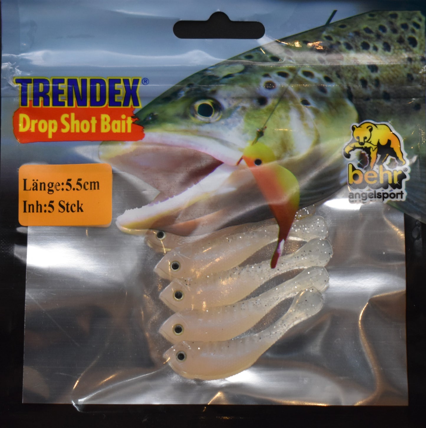 TRENDEX® Drop Shot Köder 5,5cm